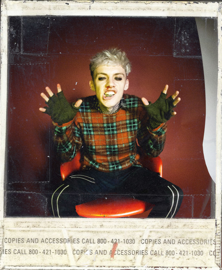 Caspr Appears Office Magazine hero portrait photographed by Yu.Lez