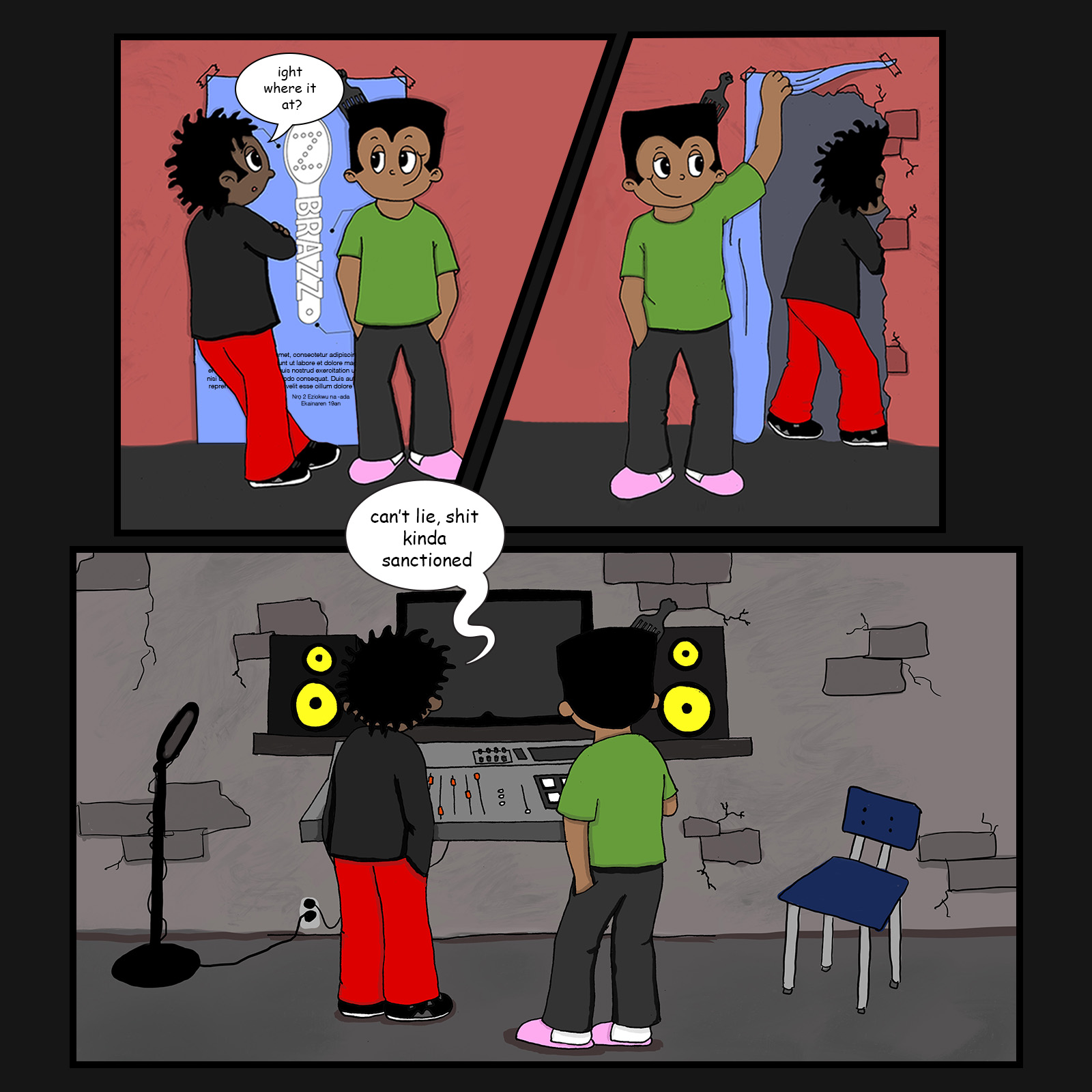 Dreams 2 Reality comic page three