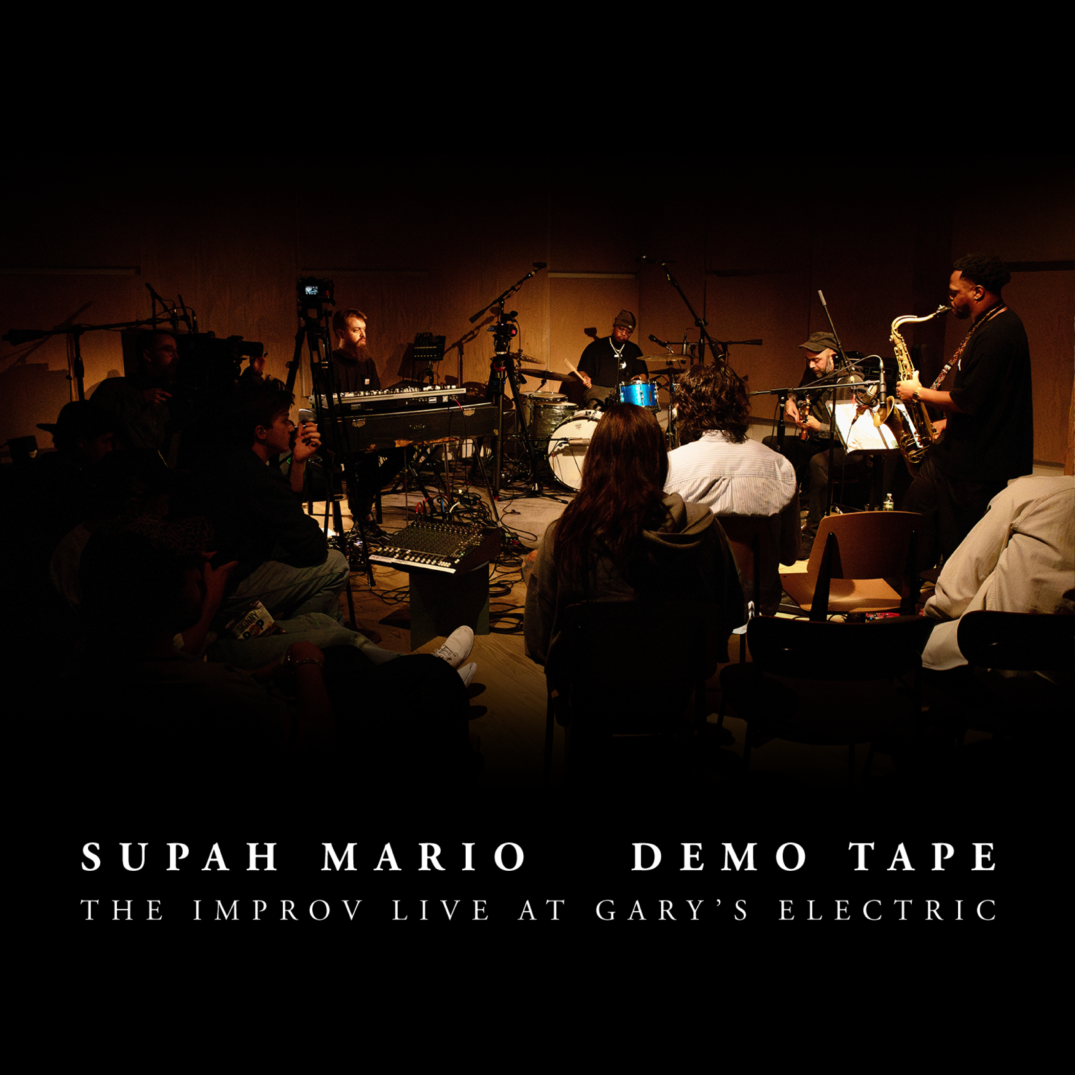 Supah Mario Demo Tape The Improv Live at Gary’s Electric cover artwork