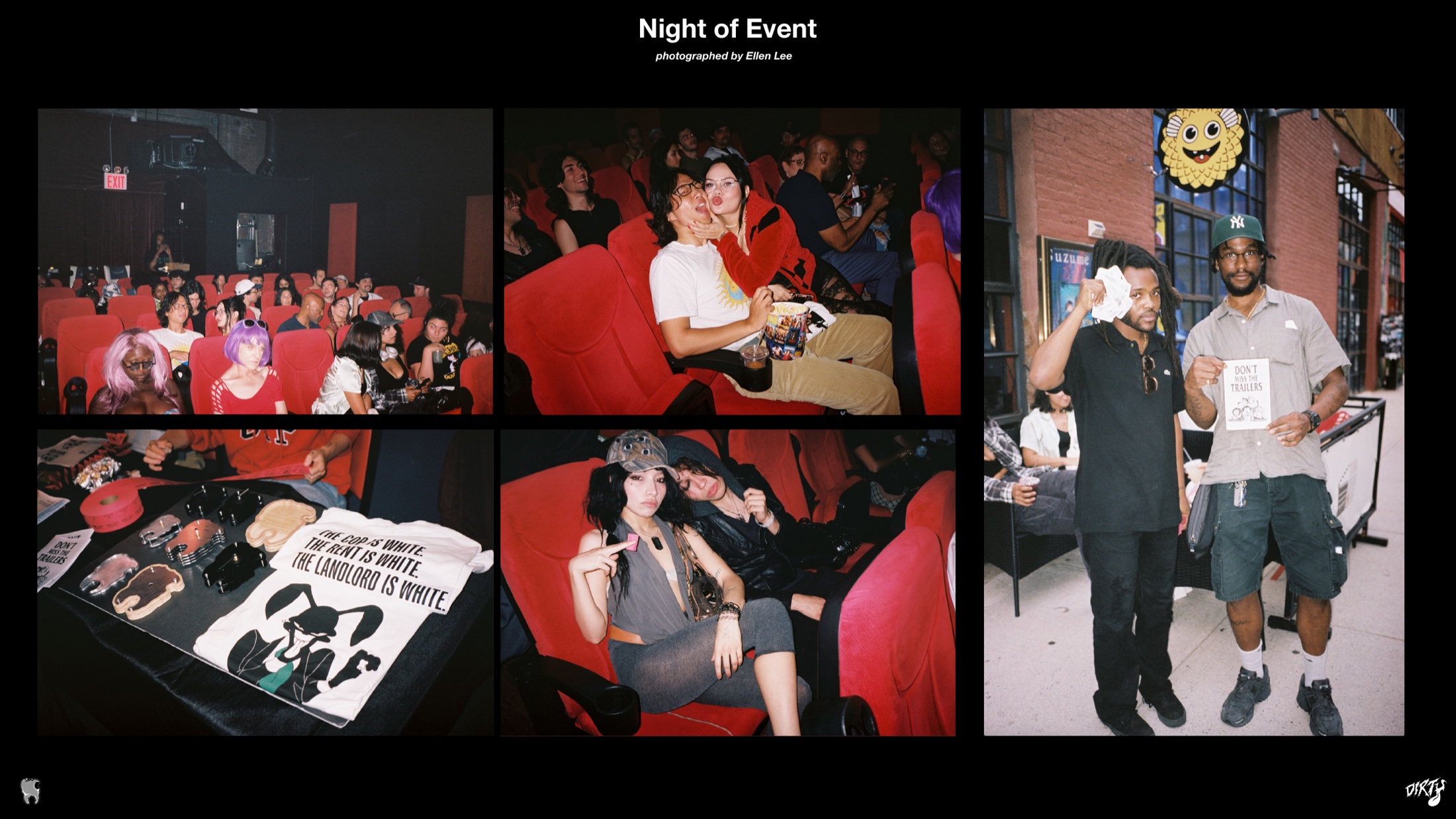Audience at the first Don’t Miss The Trailers photographed by Ellen Lee