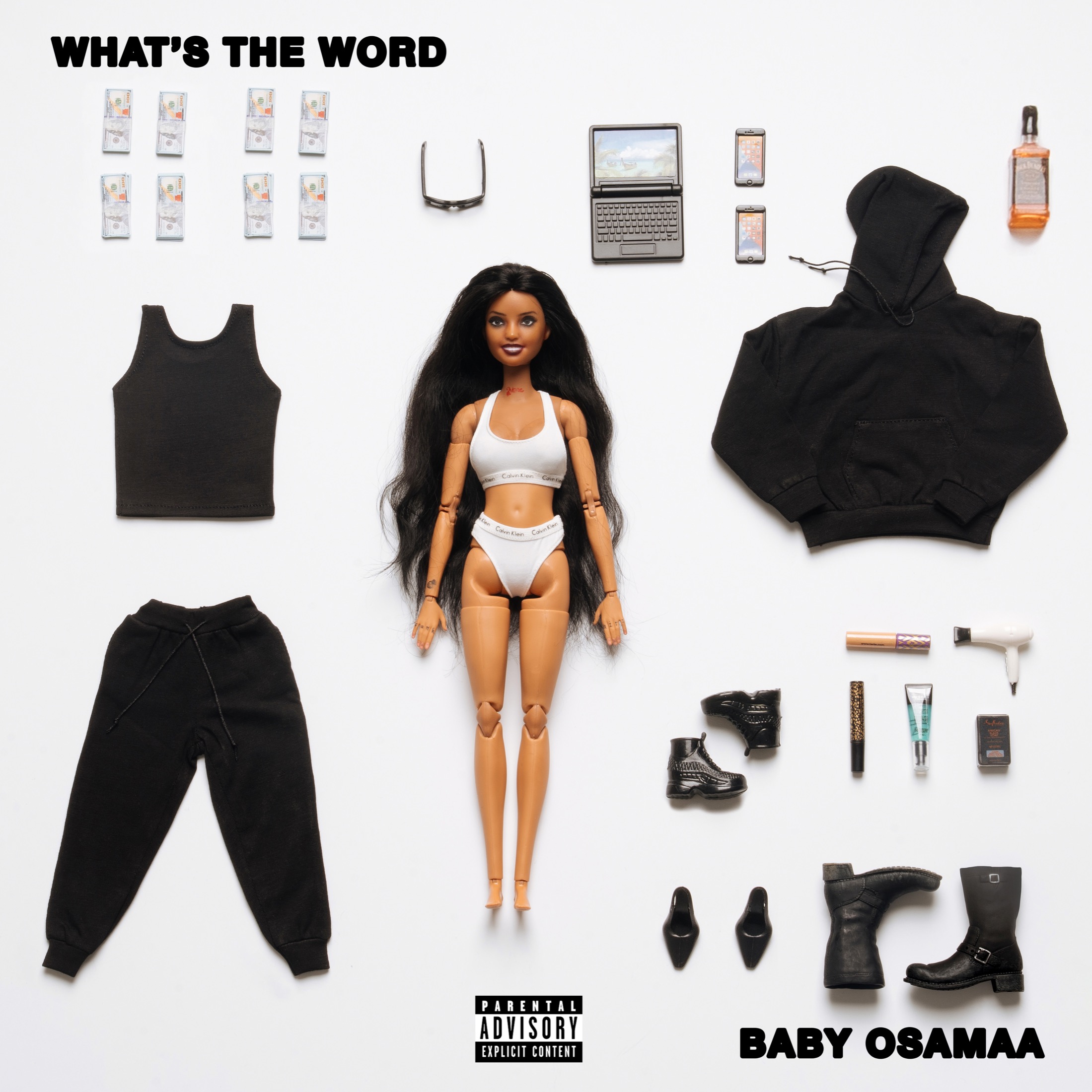 What’s The Word by Baby Osamaa cover photographed by Brandon McClain