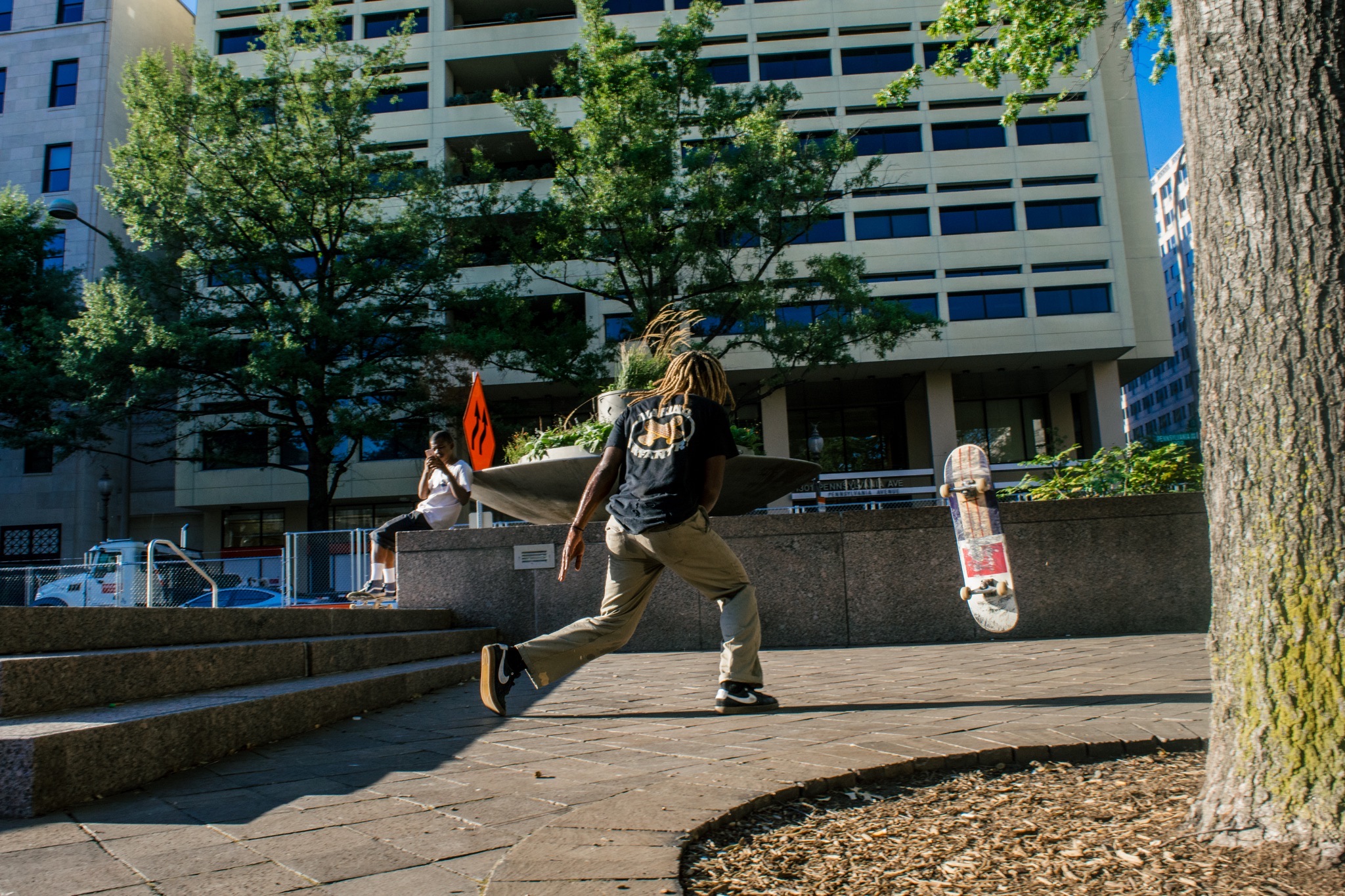 Marino Infantry skater in motion photographed by Levi Berlin
