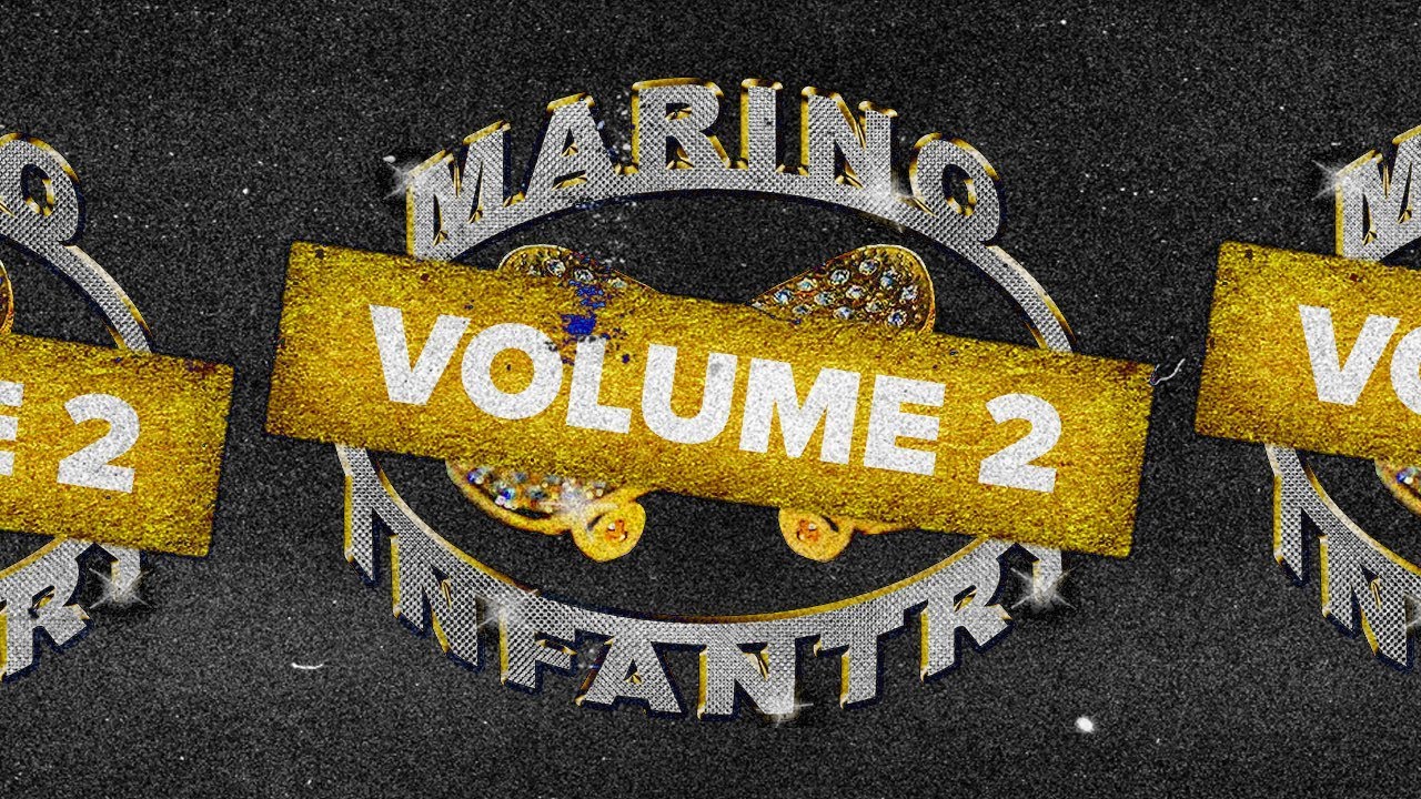 Marino Infantry second skate tape title artwork