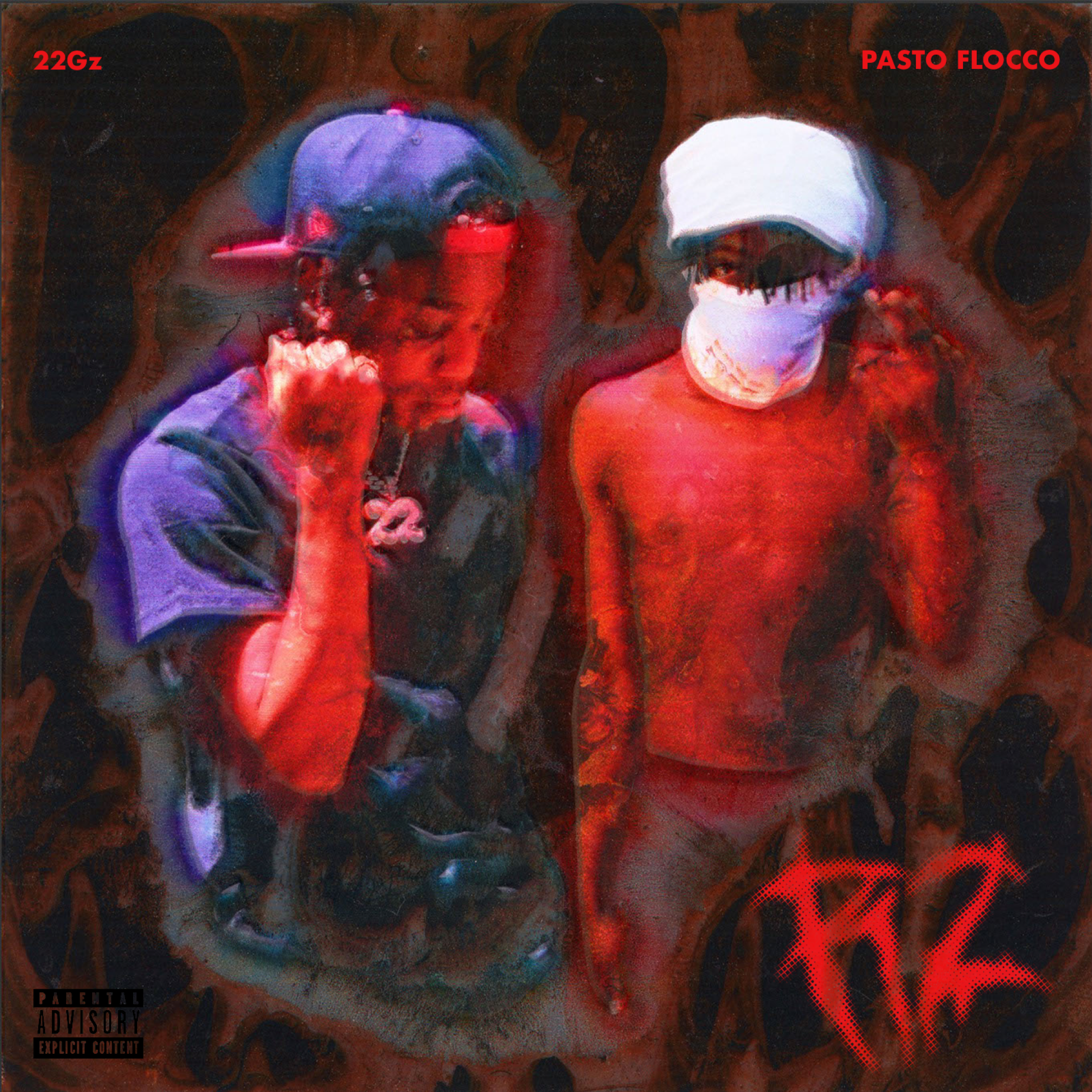 R2 by Pasto Flocco featuring 22Gz released cover artwork