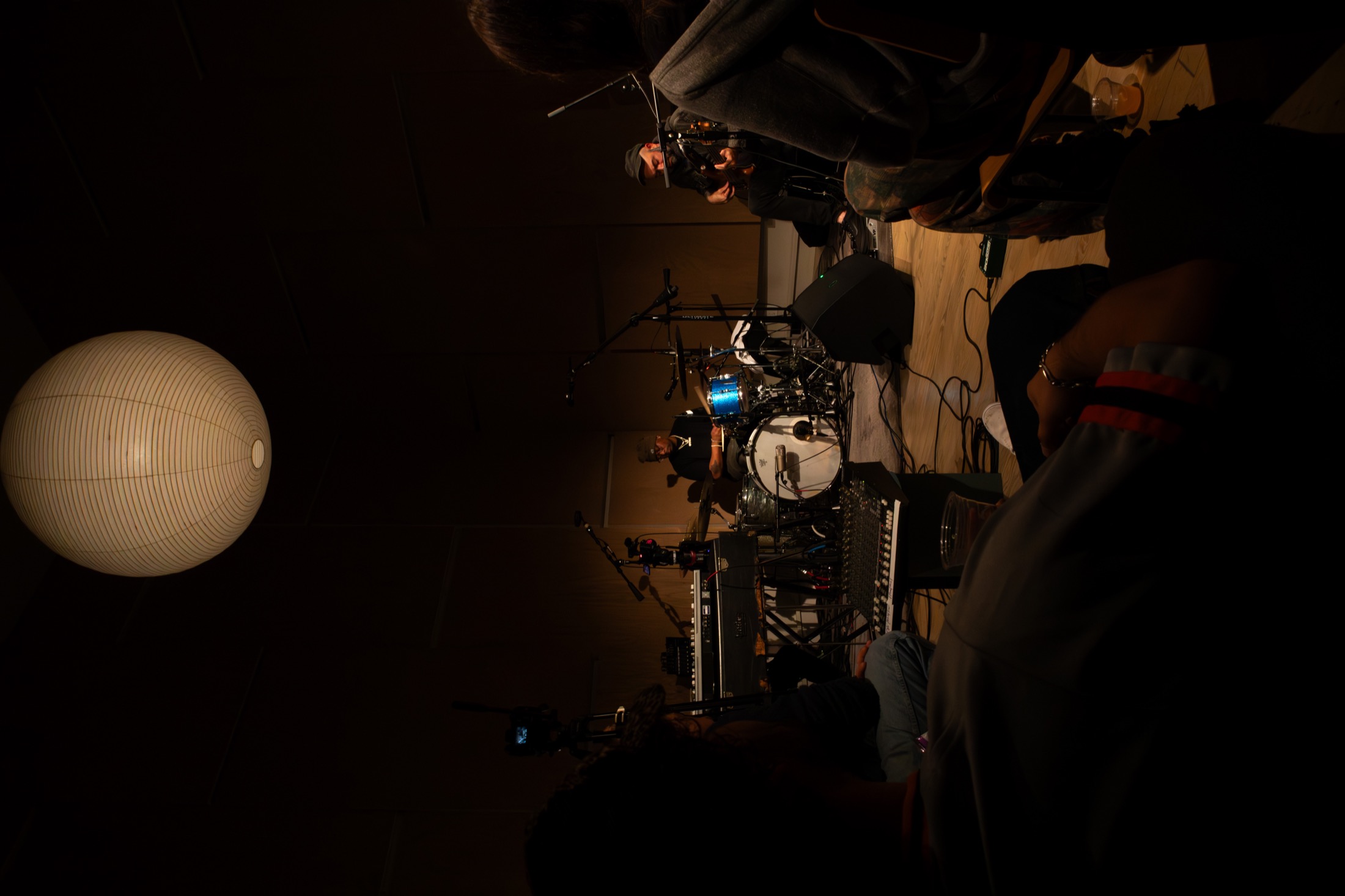 Supah Mario and audience at Gary’s Electric photographed by Colin Padulo