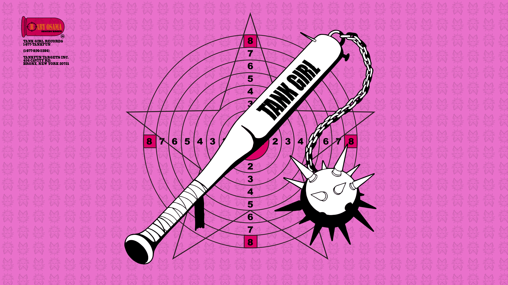 Tank Girl campaign deadcard